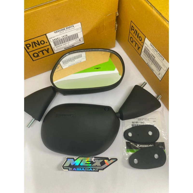 SPION KACA MIRROR SPION NINJA RR OLD RR NEW RR CBU ZX ORIGINAL KAWASAKI MOTOR INDONESIA  56001-1479 / 56001-1480