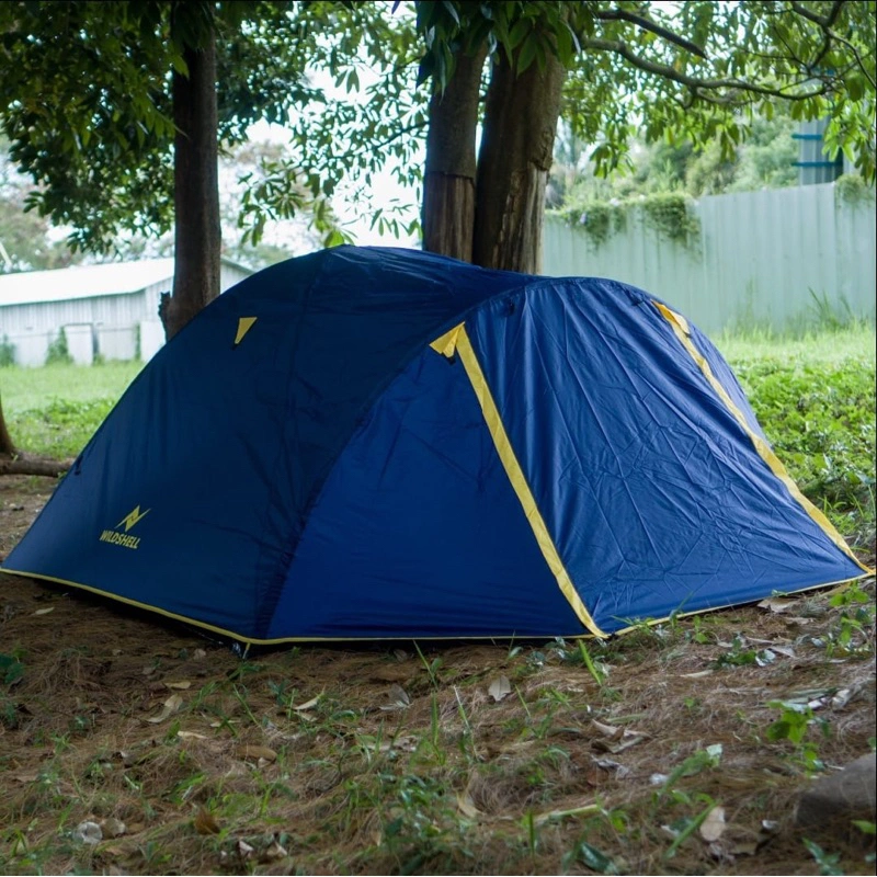 tenda 4-5P double layer wildsheel jayadipa waterproof tenda camping not tendaki nsm borneo