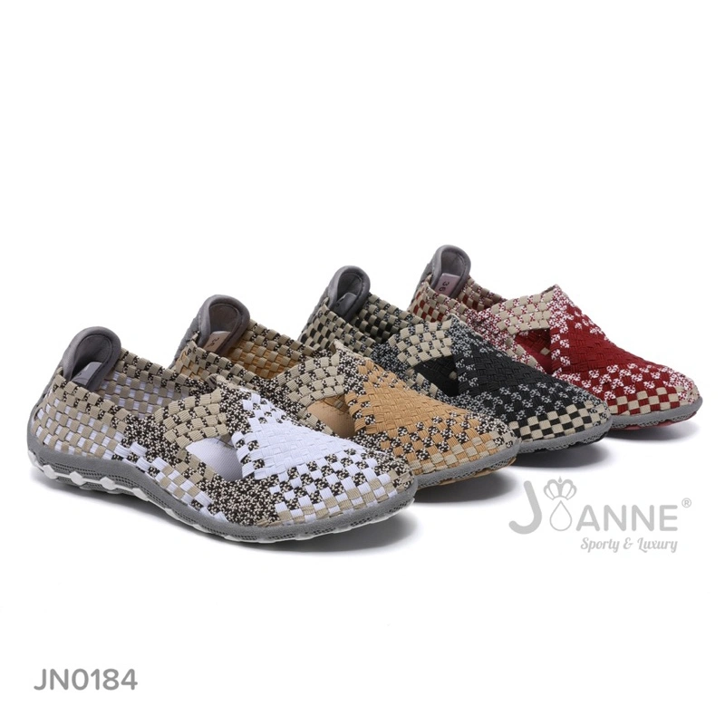 [JOANNE] Rajut Knit Flats Shoes JN0184