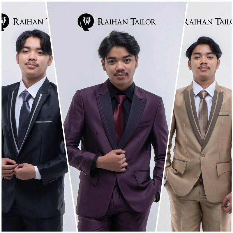 JAS WEDDING (BONUS DASI & COVER JAS) JAS FORMAL STELAN SEMI WOOL