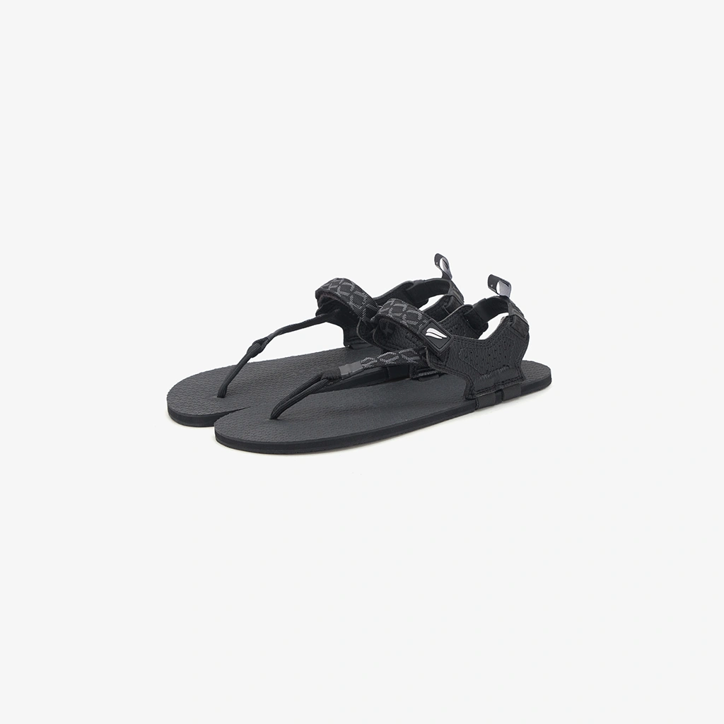 PYOPP FLEDGE - Tapak V1.5 Barefoot Flip Flops - Black