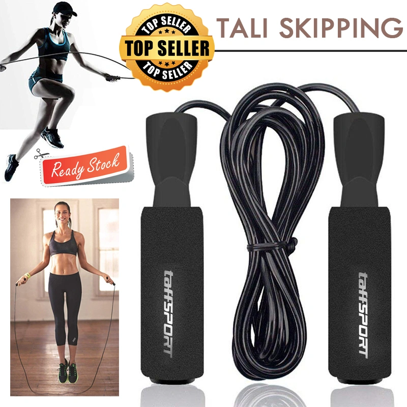 Tali Skipping Tali Lompat Speed Jump Rope Sports Weight Skiping Sekiping Sekipping Peralatan Perlengkapan Olahraga Olah Raga