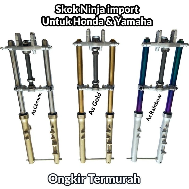 Shock Skok depan ninja import honda cb gl mp tiger Yamaha rx king