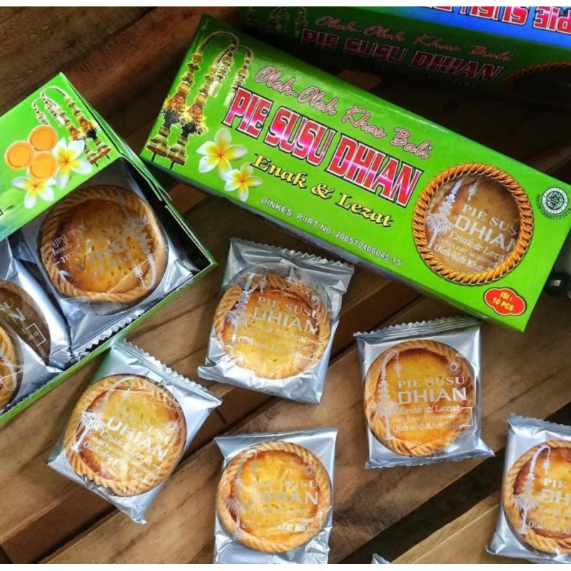 Pie Susu Dhian Original isi 10pcs Oleh Oleh Khas Bali