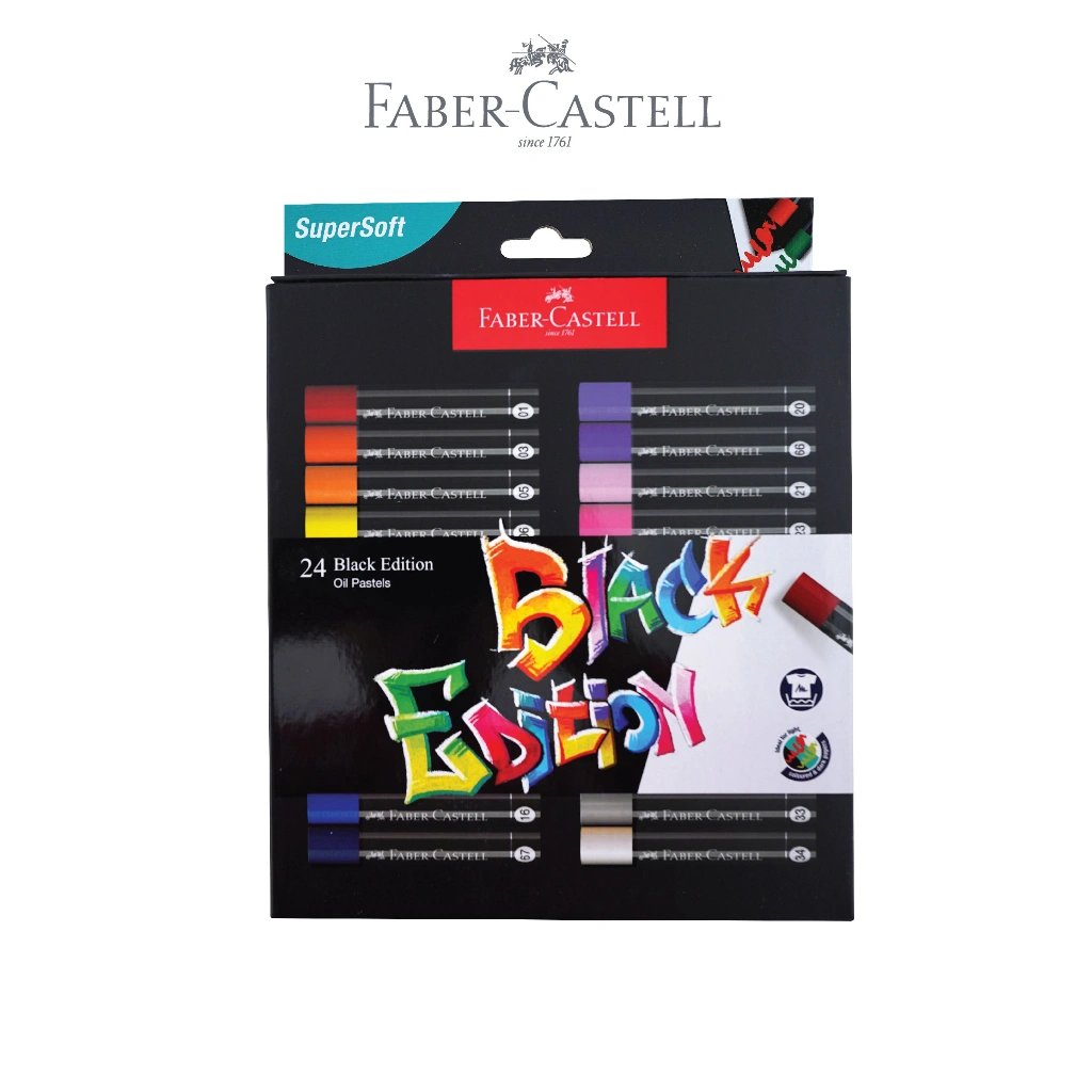Faber-Castell Krayon Minyak Black Edition Oil Pastel Series