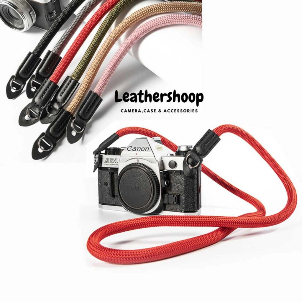 Tali Strap Kamera SLR Mirorrless Kekinian Model Rope Tambang Classic Vintage