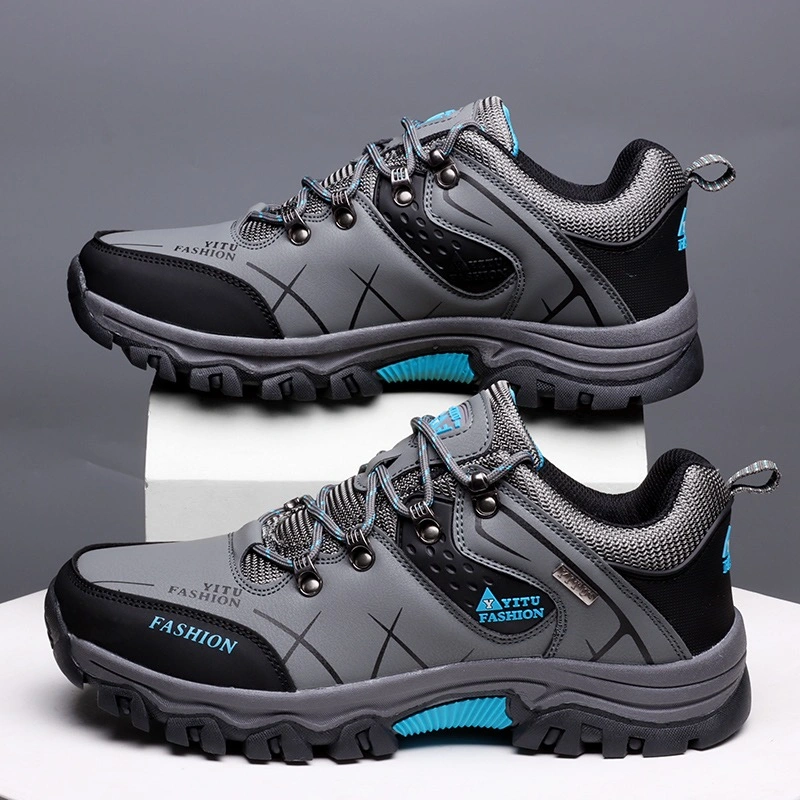 Enpor Sepatu Safety Pria Sneakers Sepatu Gunung Hiking Pria Sepatu Olahraga Jalan Tahan Air Luar Ruangan Men Shoes Impot Murah SMH202