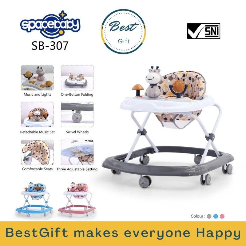 SPACEBABY BABY WALKER SB-307 RUSA// SB-303 BEAR// SB-302 DOLPHIN // SB-306 RATTLE // SB-304 STEERING // SB- 287 LEBAH WHEELS // SB-305// SB-308 STEERING CAR // SB-288 // SB-310