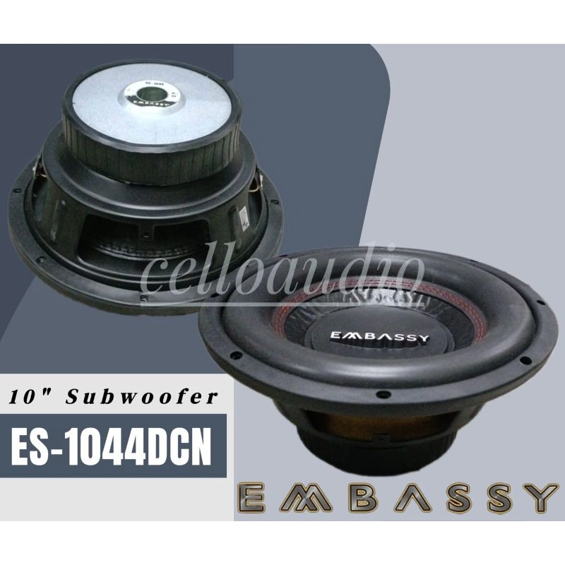Subwoofer 10 Inch Embassy ES-1044 Double Coil Embassy 10" ES 1044