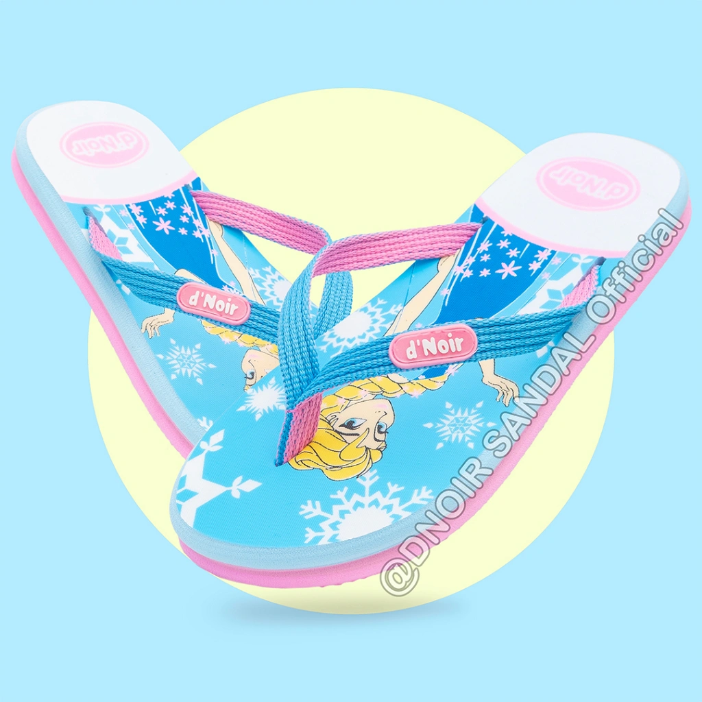 DNOIR Sandal Jepit Anak Perempuan FROZEN size 25 - 36
