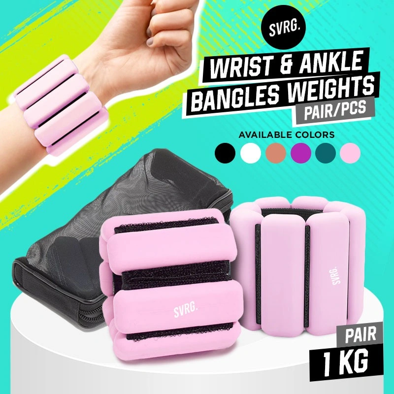 SVRG Adjustable Weights Wrist Ankle Gym Fitness 1Kg