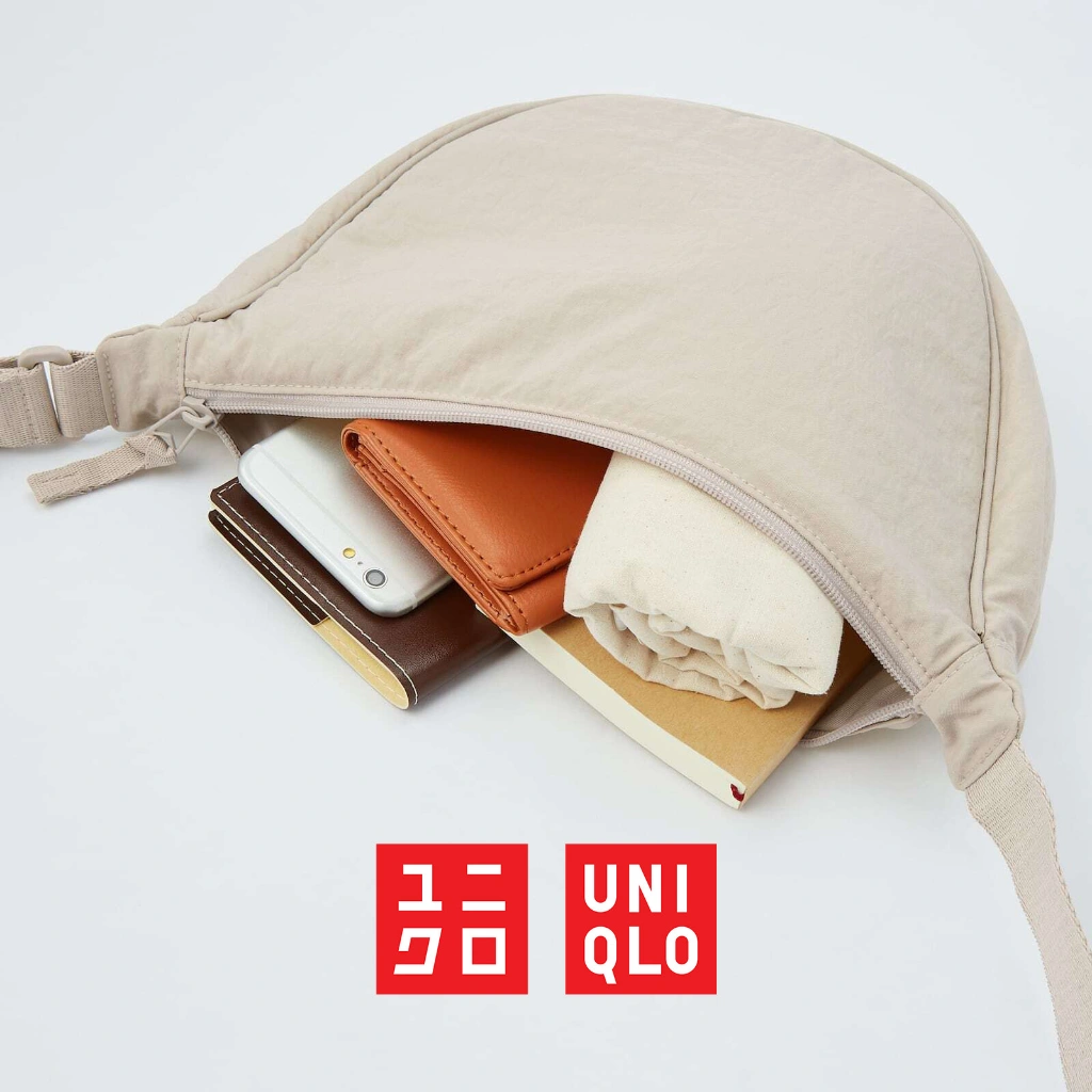 Uniqlo Tas Bahu Mini Bulat Round Sling Shoulder Bag