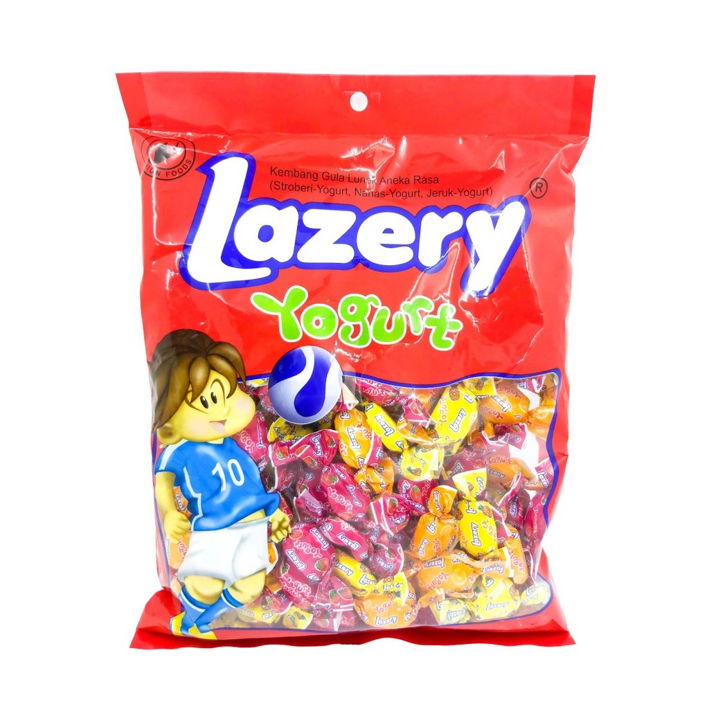 Permen Lazery Yoghurt Candy Zak - Netto 100 gr ( 40 pcs @2.5gr)
