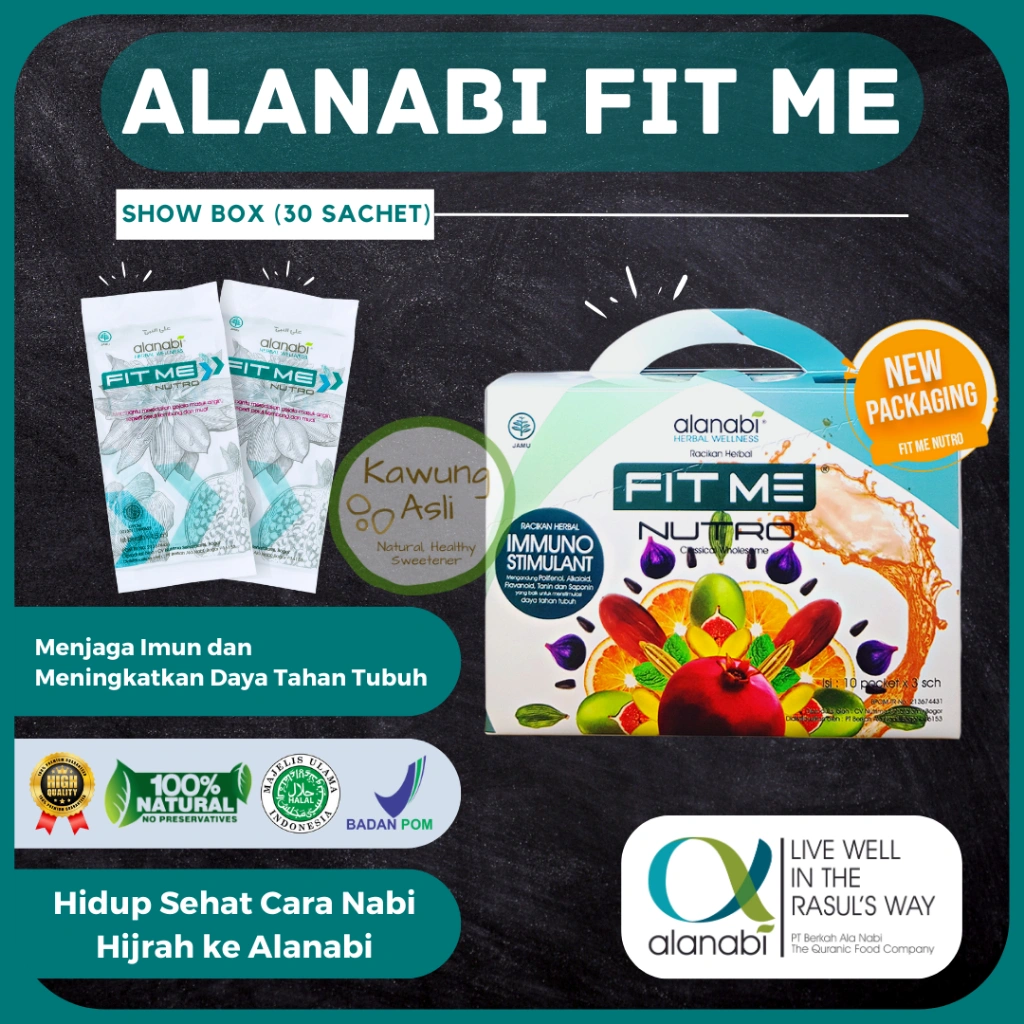 Minuman Herbal Rempah Alami Alanabi untuk Kesehatan Imun Daya Tahan Tubuh Showbox