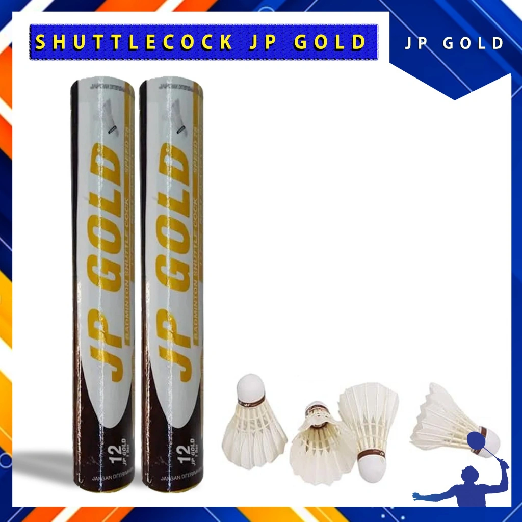 SHUTTLECOCK KOK BADMINTON - JP GOLD - ORIGINAL