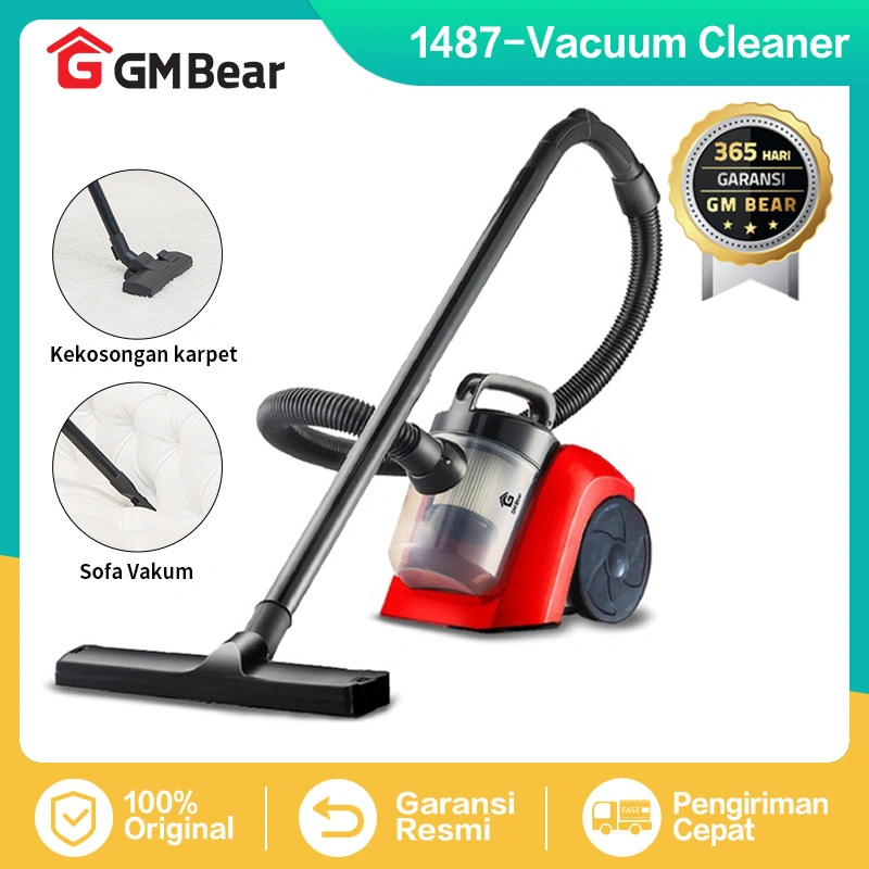 GM Bear Vacuum Cleaner Penyedot Debu 1487 - Vakum Cleaner Rumah Vacum Cleaner Penyedot Debu Karpet Dan Kasur