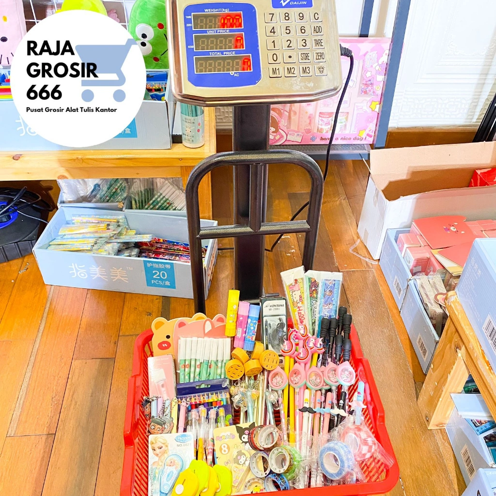 Rajagrosir PAKET ALAT TULIS 1000 GRAM atau 1 KG Stationery
