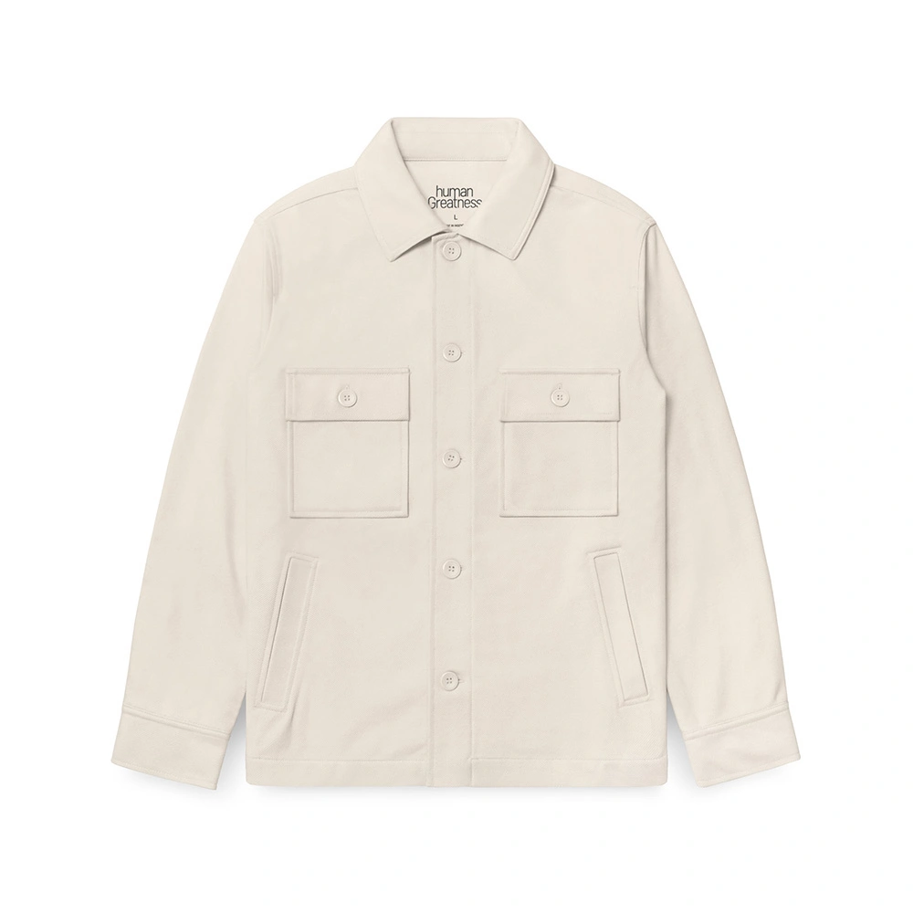 Human Greatness Twill Jacket Beige