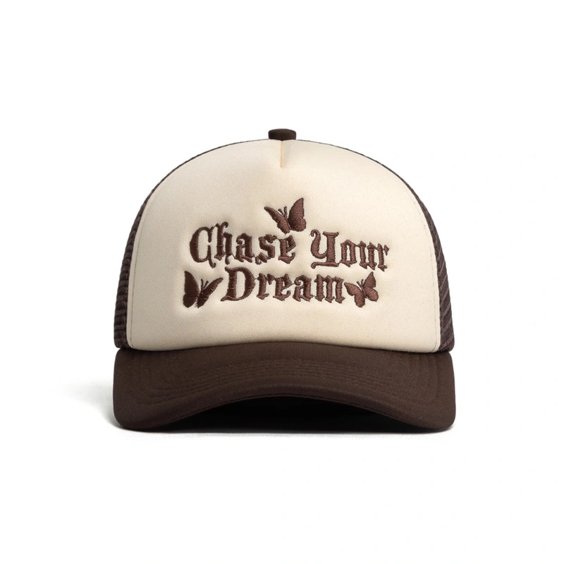 KEEPFS | Topi Trucker Brown Cream | Chase