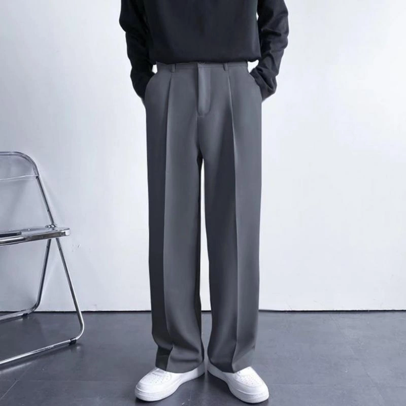 Wadarkum Relaxed Pants Formal Casual - Work Pants Formal Overize Old Money