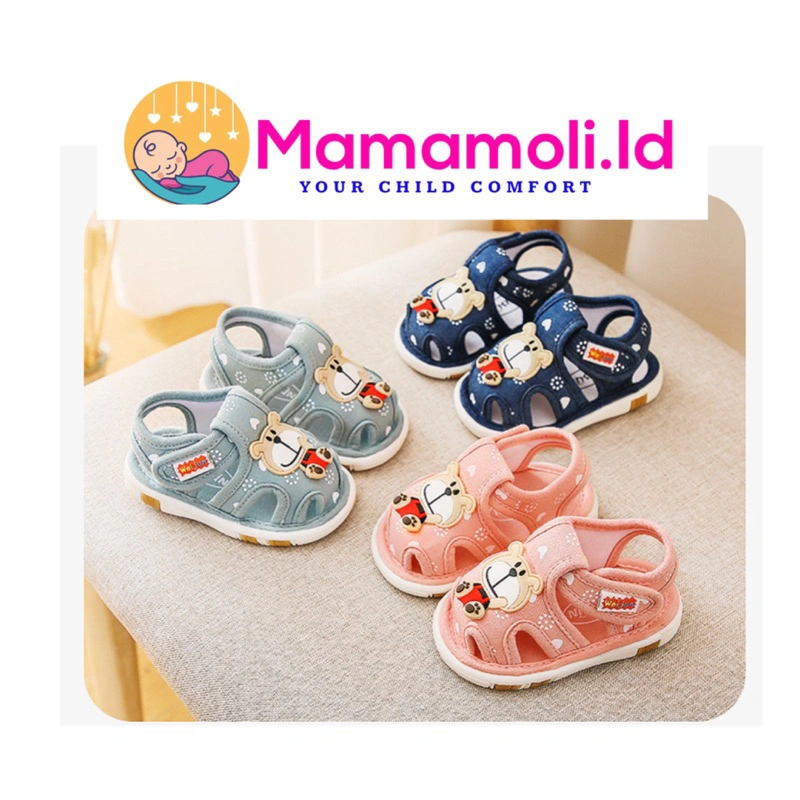 Sandal Bayi / Sandal Baby / Sendal Bayi Baby / Sandal Anak Bayi Cit Cit Bersuara / Sandal Gunung Anak Bayi Anti slip Anti Licin