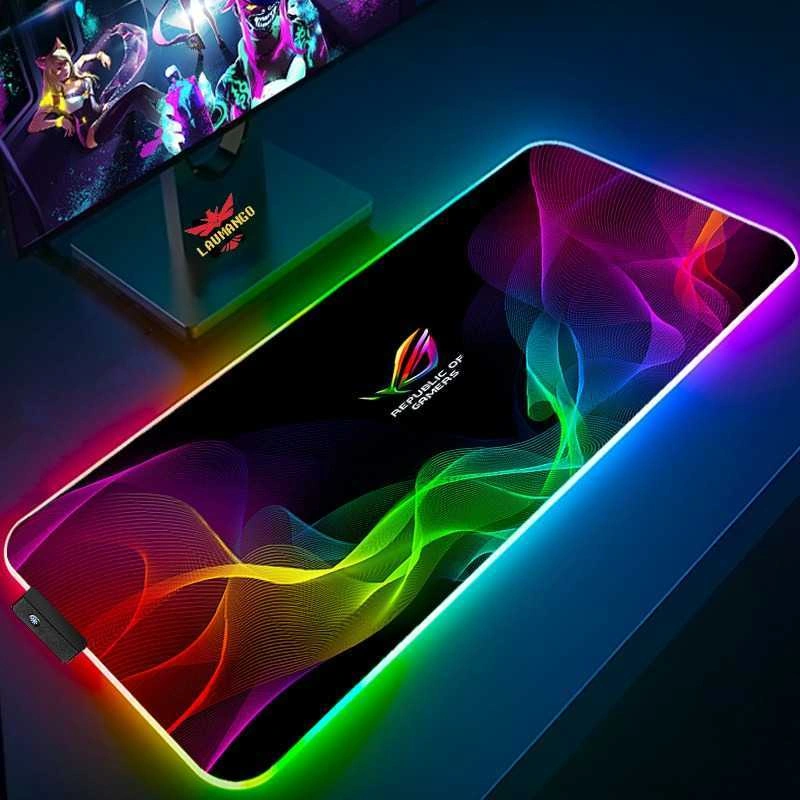Alas Mouse Gaming RGB Mouse Pad Gaming RGB Version Berbagai gambar Keren