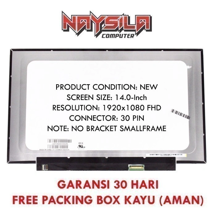 LCD HP 14s-DQ, 14s-FQ, 14-DK, 14-DQ (FHD) 1920x1080