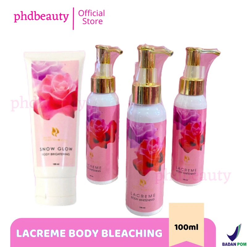 La creme Body Bleaching Whitening houseofbeauty promo BRIGHTENING BODY LOTION / HANDBODY PEMUTIH BADAN INSTAN TRIPLE VIRAMIN | SKIN YOUTH REVOLUTION LACREME BLEACHING white dose bodyserum whitedose body serum