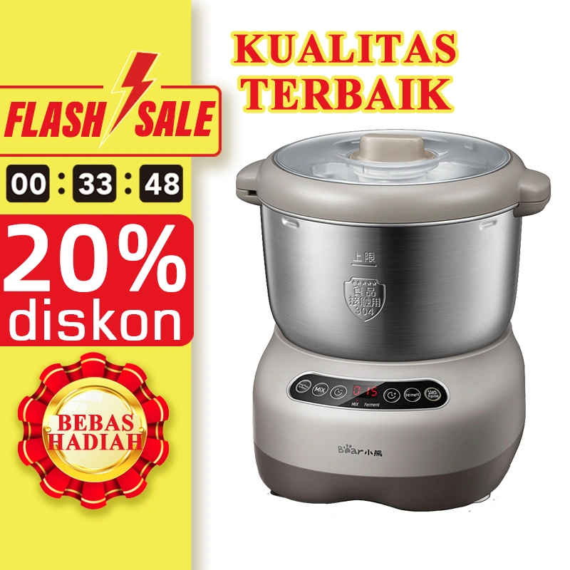 LAHOME Bear Dough Mixer Adonan Donat Mixer Roti Mixer Donat Mixer Roti Ukuran 3.5kg hand Mixer Mitto Mx 200 Mesin Mixer Pembuat Adonan Pempek Pembuatan Donut Adonan Kneader Mixer Untuk Daya Rendah Mixer Tirbo Mixer Xquin Sprepart Mixer Stand whisk 7L