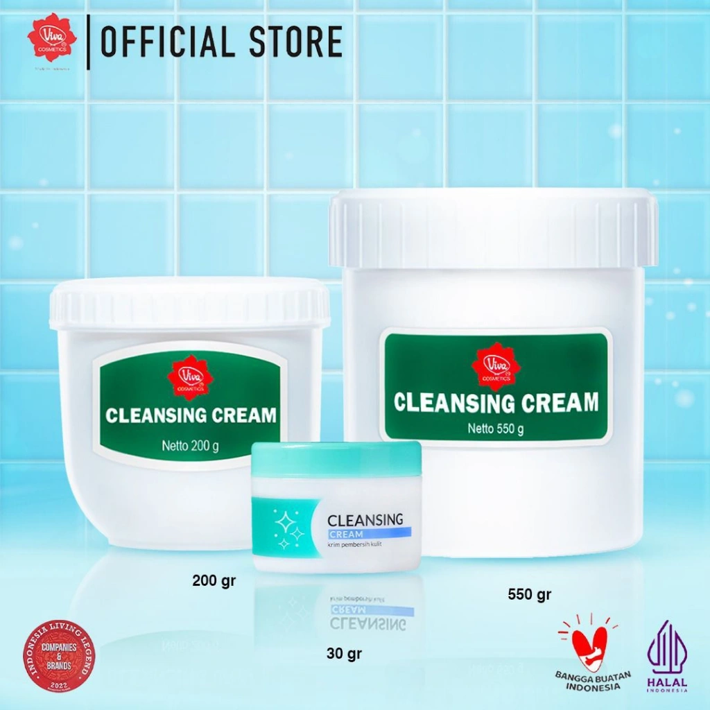 Viva Cleansing Cream (DEEP CLEANSING) - 30 gr, 200 gr, 550 gr