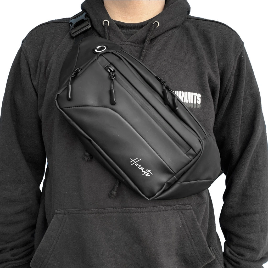 Harmits Project - PILOT Waistbag Slingbag Waterproof Tas Pinggang Selempang Ringan Anti Air Pria