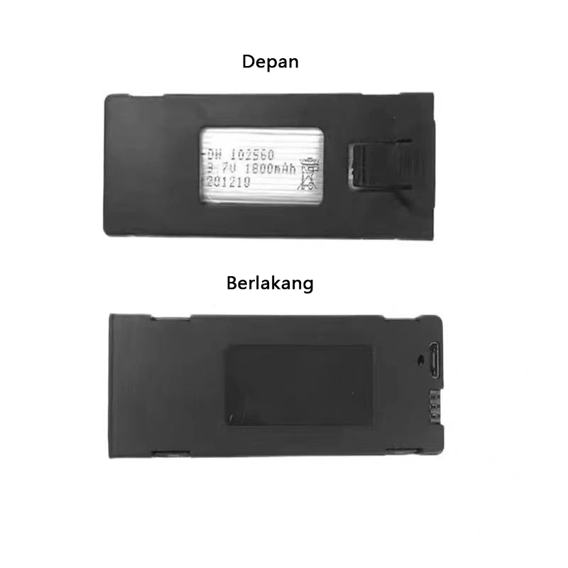 Drone E88 E99 Ori Baterai 1800mAh 3.7V Battery Original Batre Lipo