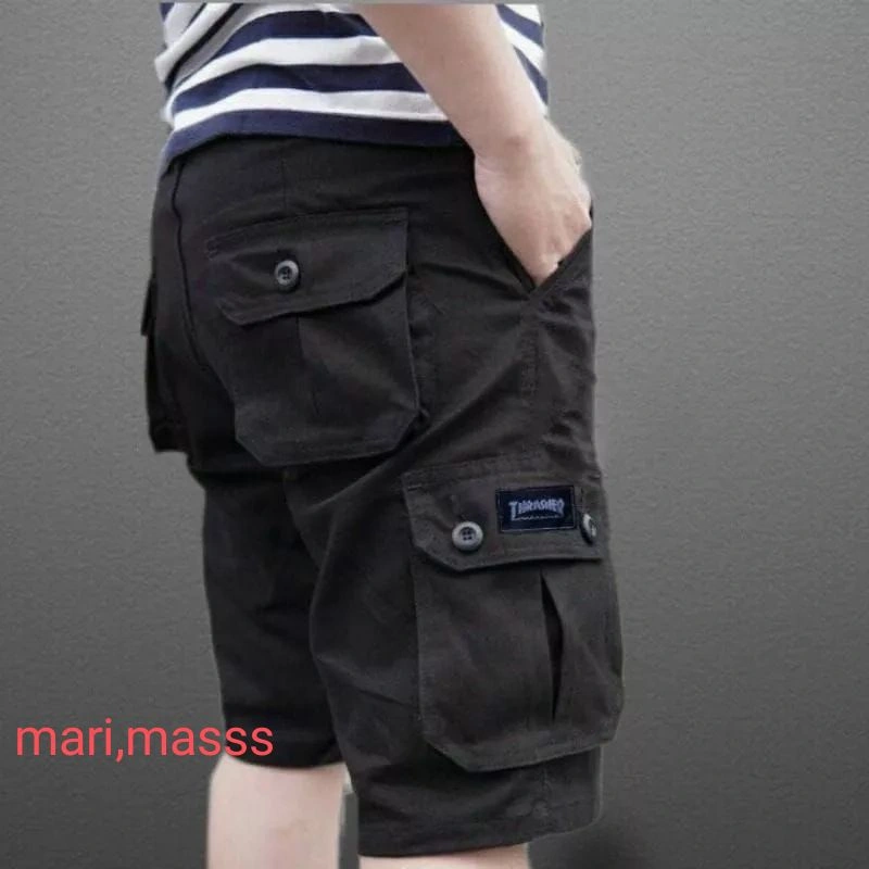 YANG LAGI HITS Celana Cargo Pendek Pria Army Loreng Ufc VENUM Mma Pantai Gym Lari