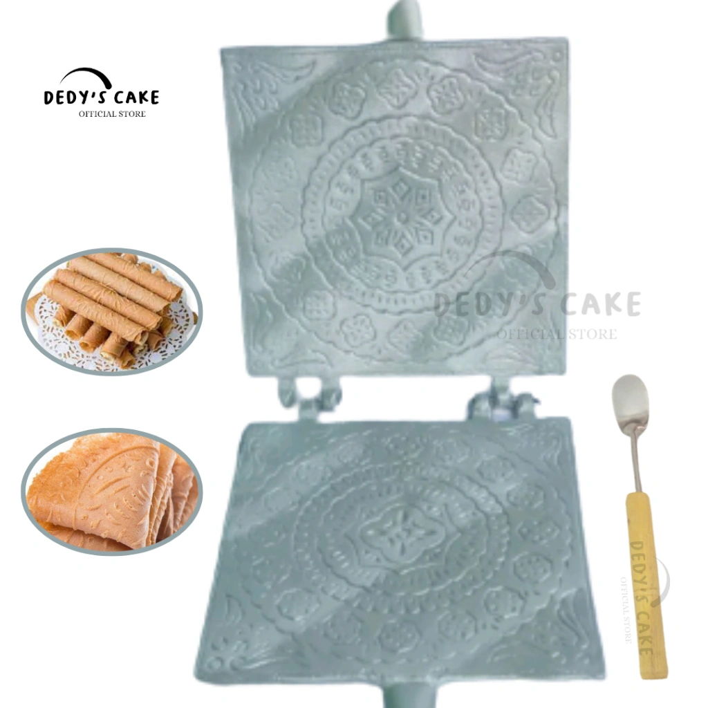Cetakan Kue Jepit Semprong Opak Gambir Egg Roll Small Anti Lengket