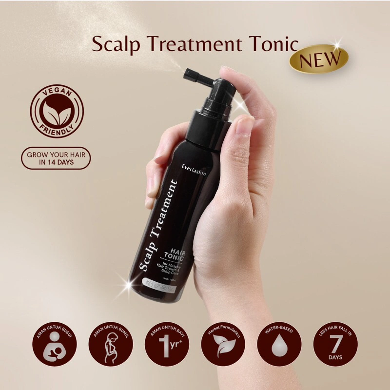 Everlaskin Scalp Treatment Tonic | for Massive Hair Growth