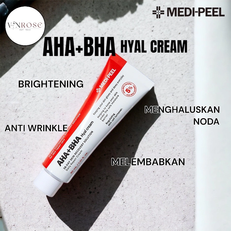 Medipeel AHA BHA Hyal Cream 28 Days Recovery Solution Korea/ Skincare/ Cream