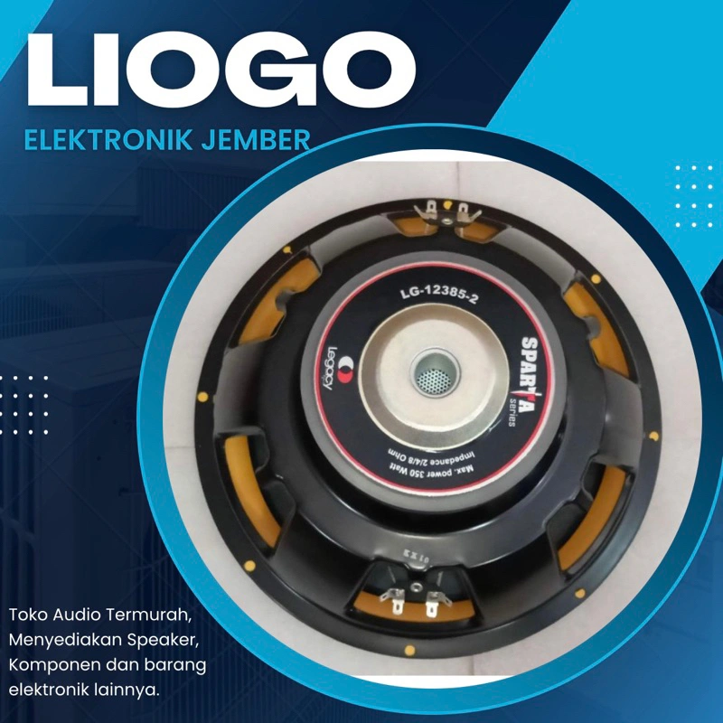 Speaker Legacy 12 Inch Legacy Sparta LG 12385 2 Subwoofer 12 Inch Legacy 12385 Double Coil Audio Subwoofer Mobil