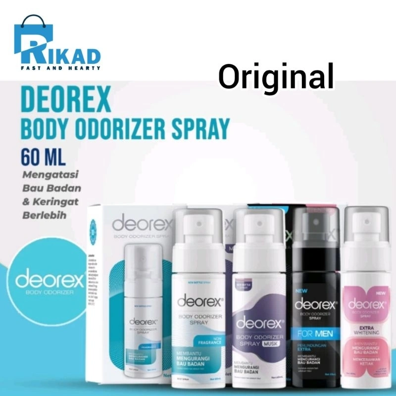 Deorex Body odorizer spray 60ml