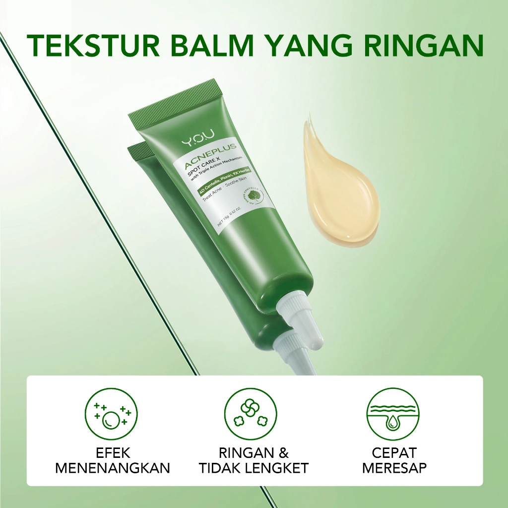 [NEW UPGRADED] YOU AcnePlus Spot Care X | Obat Totol Jerawat Centella dan Bekas Jerawat