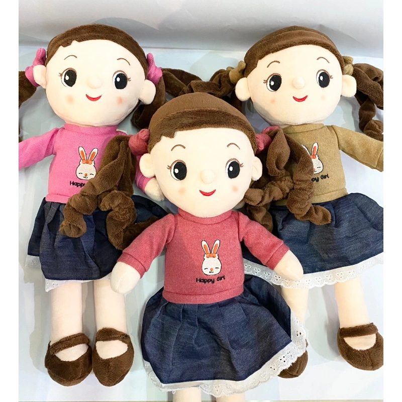 Boneka Cewe Happy girl Boneka Cewe Cantik Perempuan (05021075)