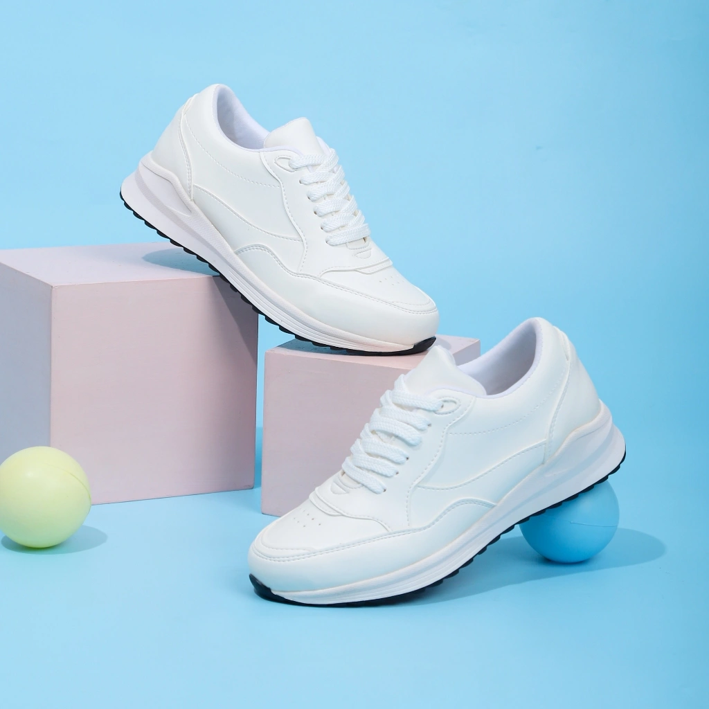 ELIRA Sepatu Sneakers Kasual Wanita FREYA White Pink Cream Casual Shoes Women