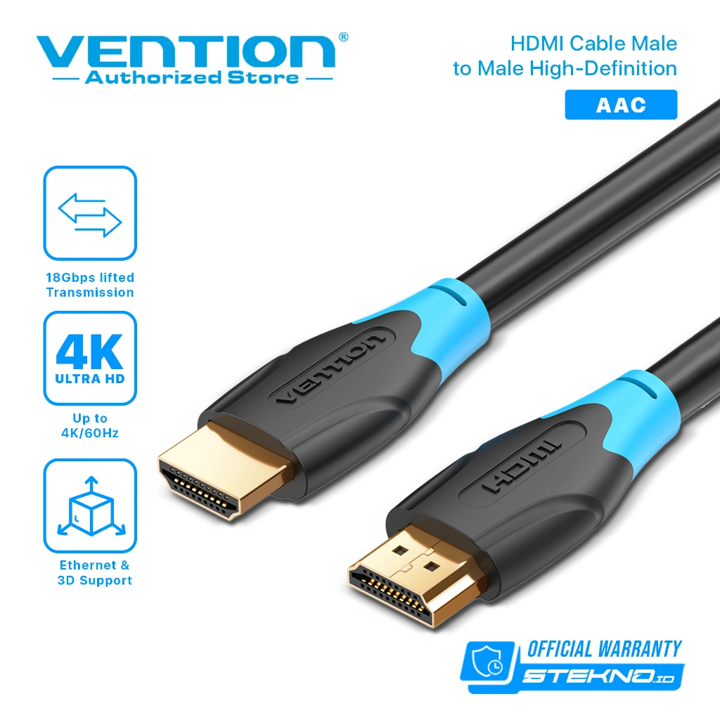 Vention AAC Kabel HDMI 3D v2.0 4K UHD High Speed Quality