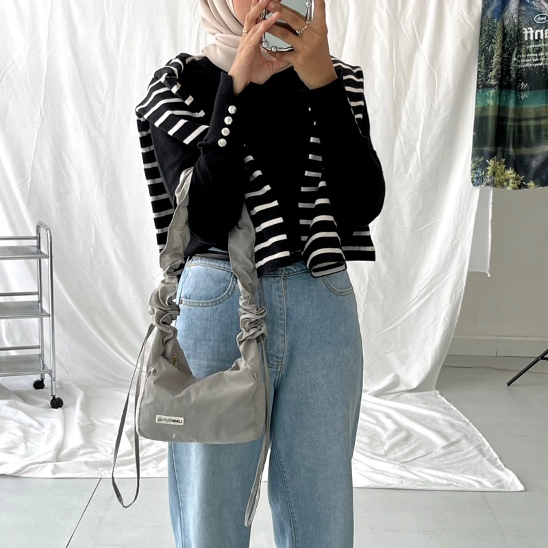 Loire Bag Mini Slingbag - LOOKMYBAG.ID | Shoulder Bag | Sling Bag | Tas Kerut