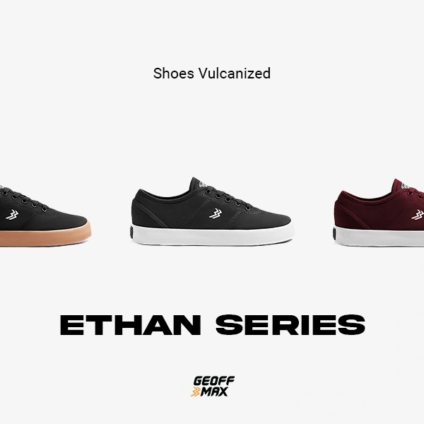 Geoff Max - Ethan Series | Shoes Vulcanized | Sepatu | Sneakers | Sepatu Pria Wanita