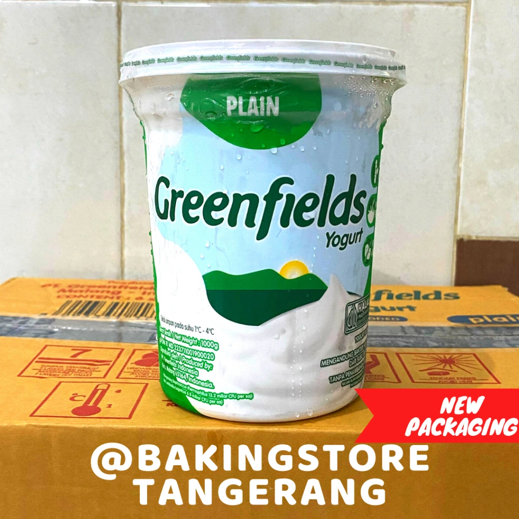 Greenfields Yogurt Plain (Non Sugar) 1 Kg | Yogurt Plain Greenfield