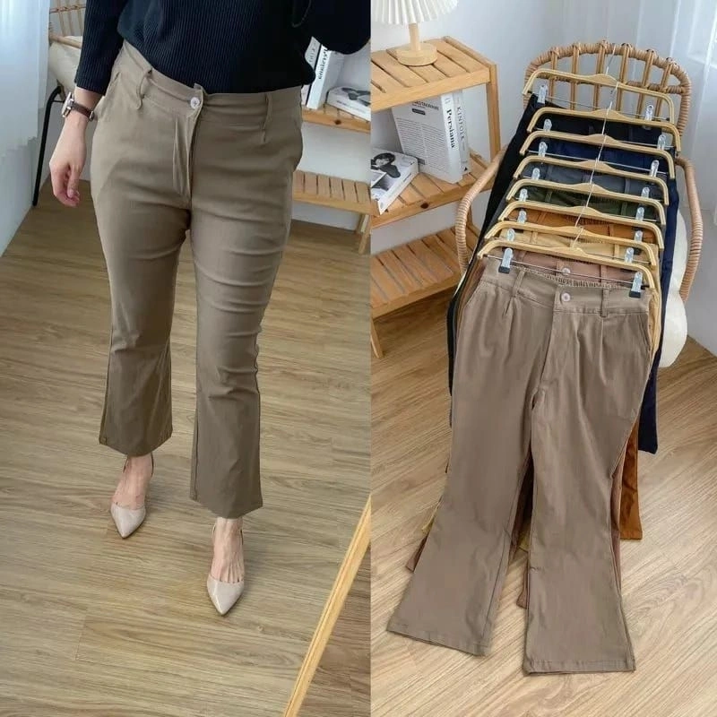 celana cutbray wanita celana chino cutbray wanita celana cutbray bahan catton combed celana jumbo