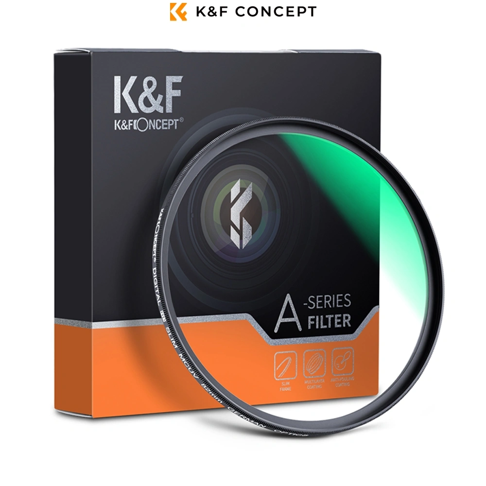 K&F Concept Filter Lensa MC UV Slim Green Multi Coated German Optics