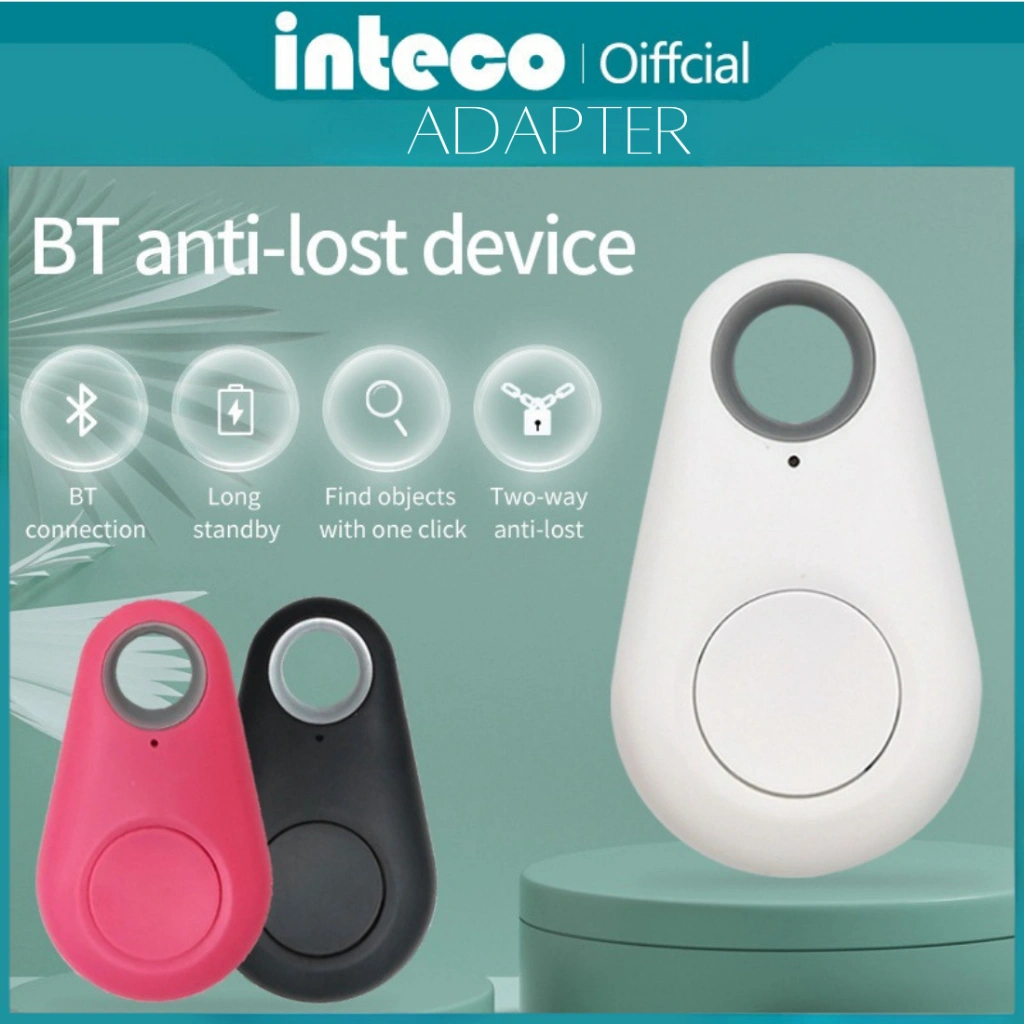 Smart Tag Bluetooth Tracker Key Finder GPS Locator Anti Lost Alarm Pelacak Barang HP Kunci Wireless