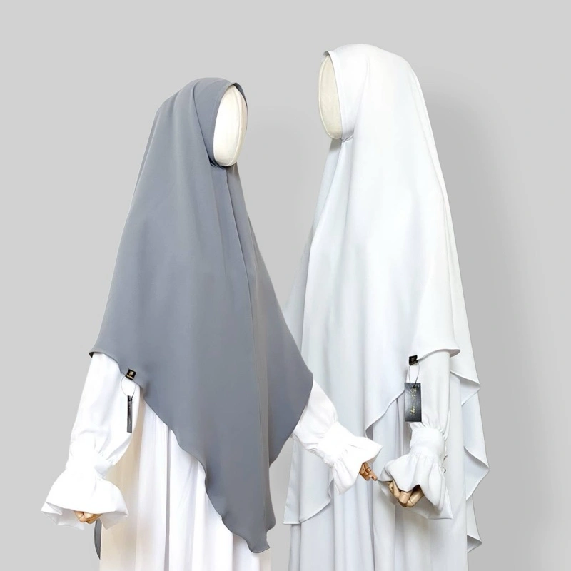 Tsurayya - Khimar Jema Nonped Bahan Mazen Anti UV by Sultan Free Cadar Tali