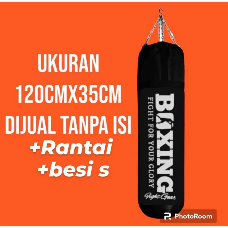 Samsak Tanpa isi Tinju Ukuran 120cm BOXING Original-Samsak muaythai Tinju MMA